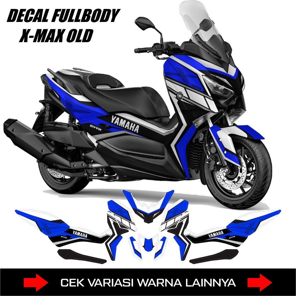 COD Decal Sticker Full Body XMAX Grafis Sticker Decal XMAX Racing Sticker Full Body XMAX 250 Old