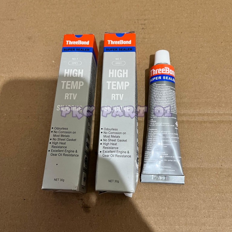 Lem Threebond Super Sealer High Temp Tahan Panas - Lem Packing Mesin