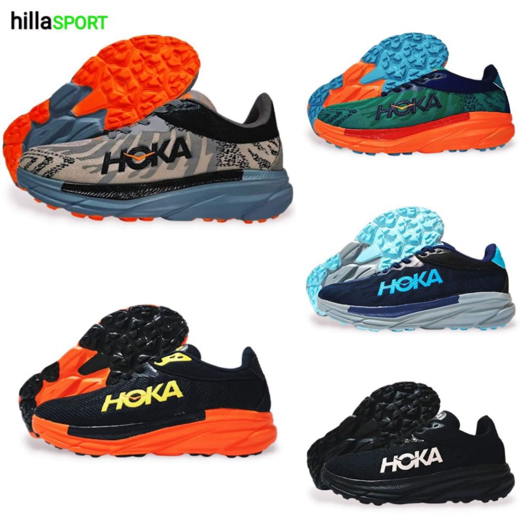 sepatu running HOKA murah berkualitas free kaos kaki