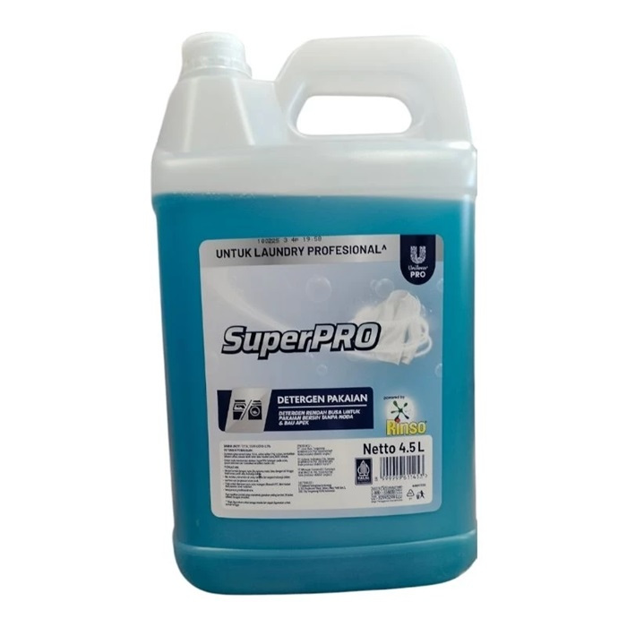 Rinso Superpro Deterjen Matic Cair Jerigen 4500ML