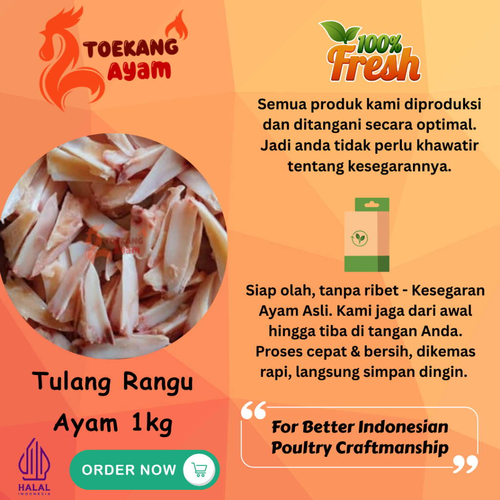 TULANG RANGU AYAM 1 KG