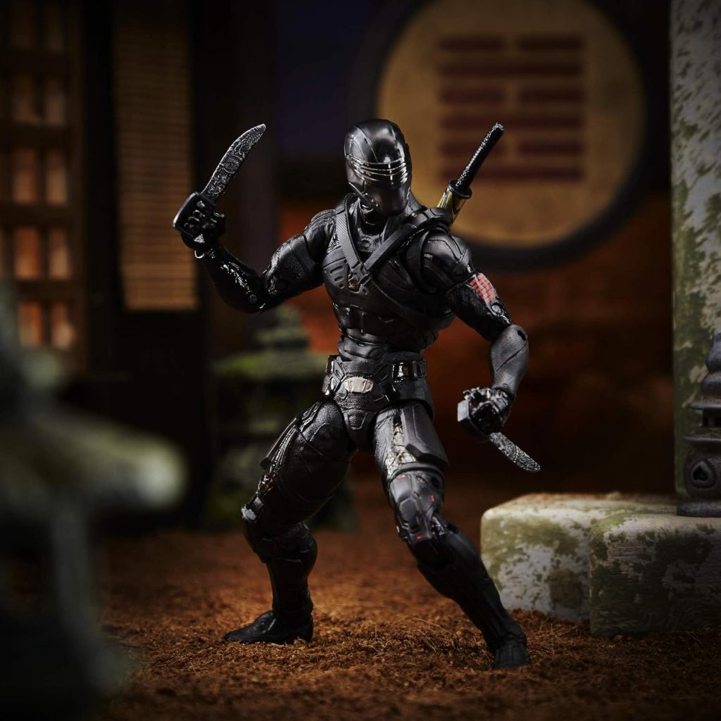 BIG SALE SERI IKLAN HASBRO G.I. JOE: FIGUR AKSI SNAKE EYES G.I. JOE ORIGINS 16, MAINAN SKALA 6 INCI