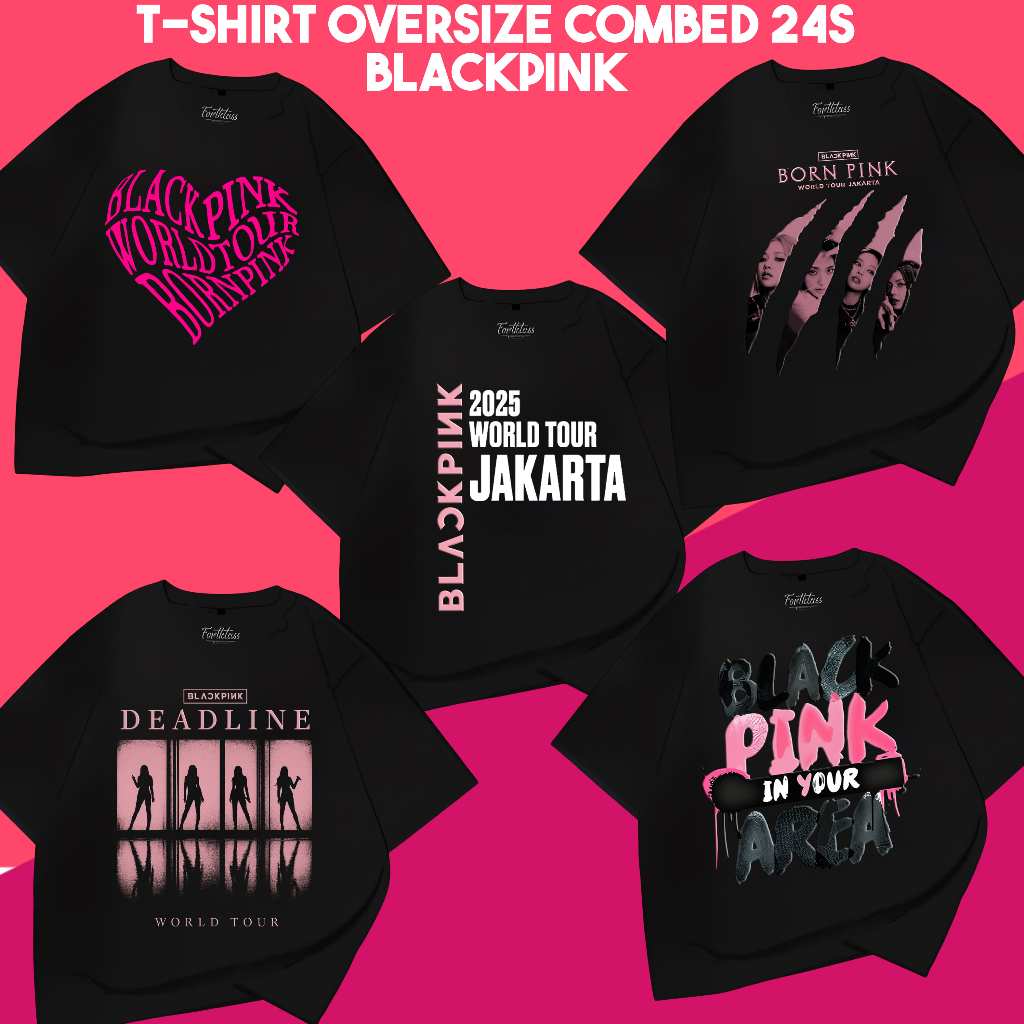 TREPUB Oversize Pink T-Shirt Unisex Korean Style || TREPUB Korean Style Pink T-Shirt Pria Wanita