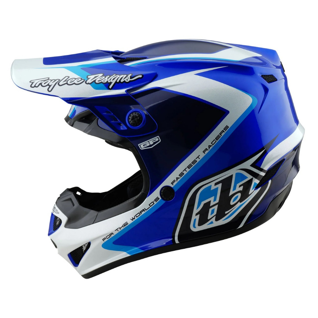 HELM TLD GP YOUTH SHUTTER BLUE HELM CROSS ANAK TLD GP SHUTTER BLUE