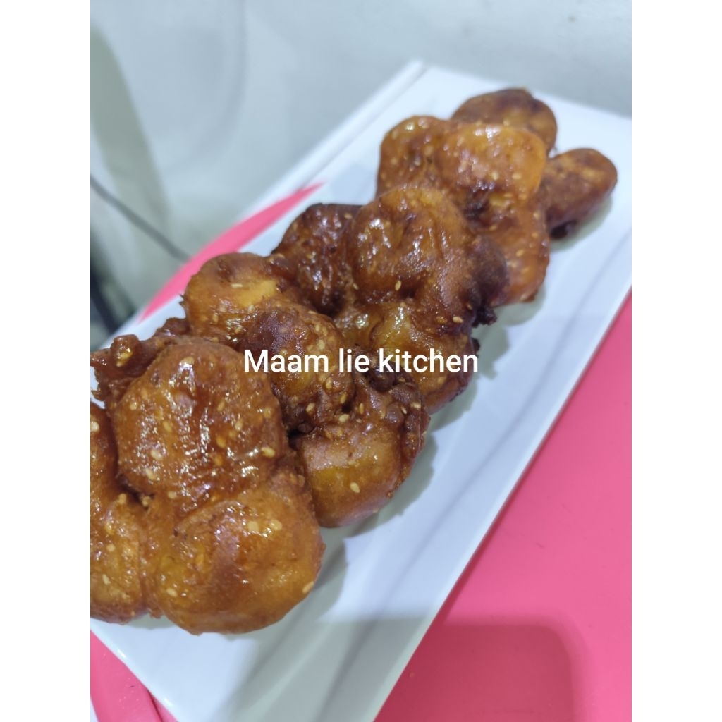 Pisang goreng madu yang viral / pisang goreng kalimantan