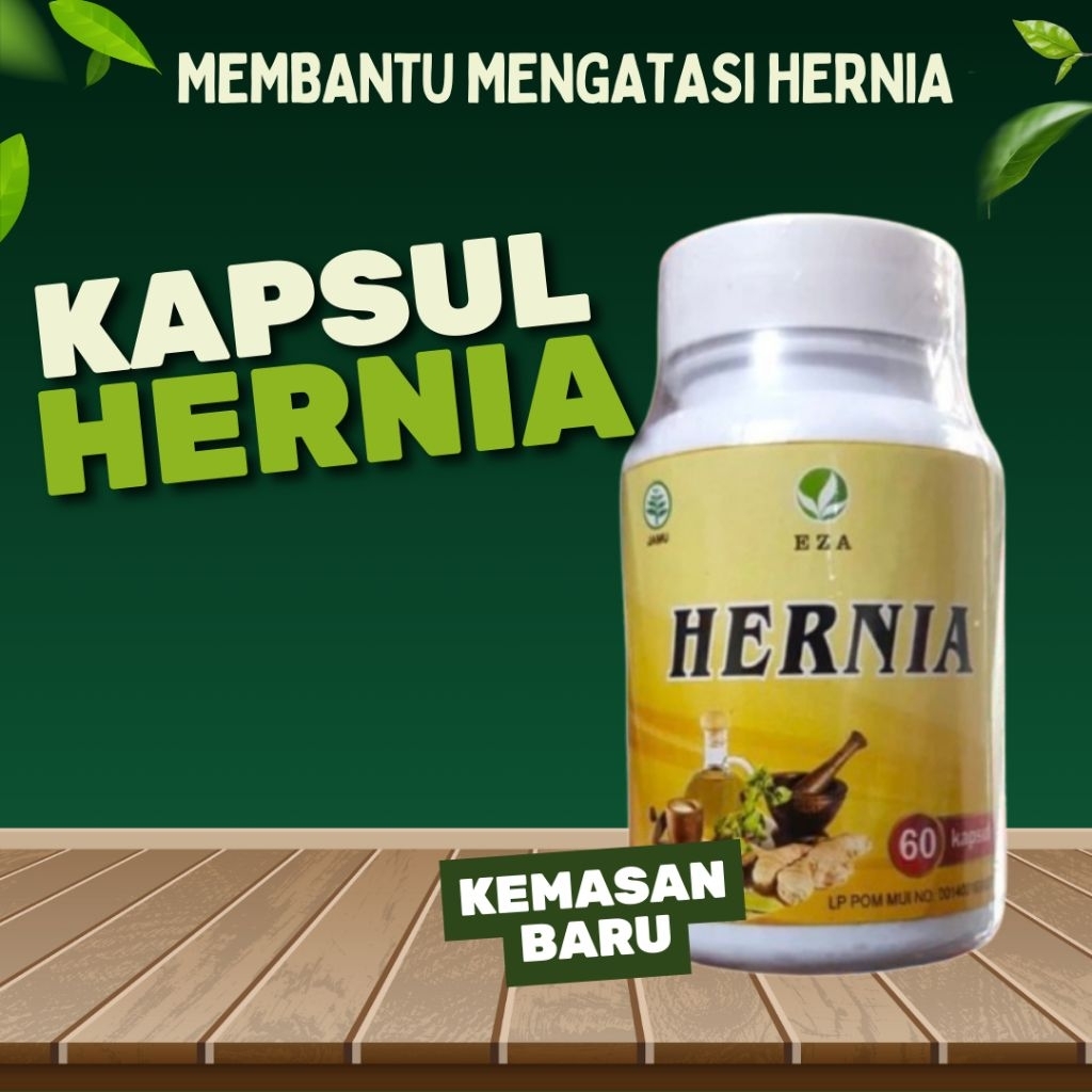 Kapsul Hernia Eza - Obat Herbal Hernia Turun Berok