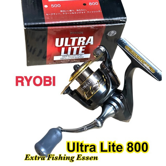 REEL RYOBI ULTRA LITE 800 1000 Power Handle Original || Ukuran Kecil untuk mancing harian dan Ultral