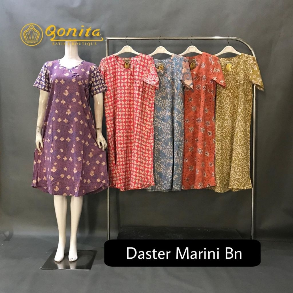 (LD 108-110 CM ) Daster Qonita Batik Pekalongan Daster Marini Bn Adem Nyaman
