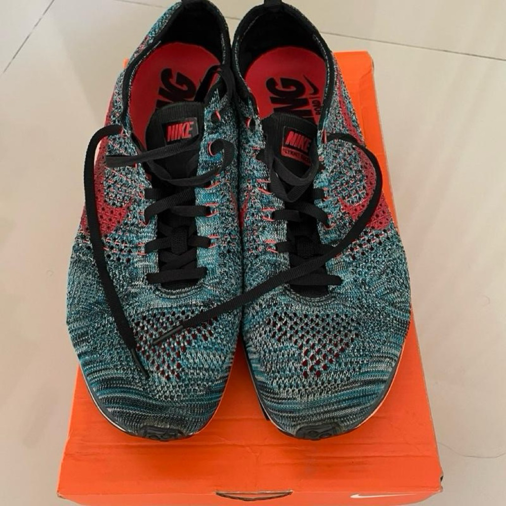 Nike Flyknit Racer Glacier Blue second original