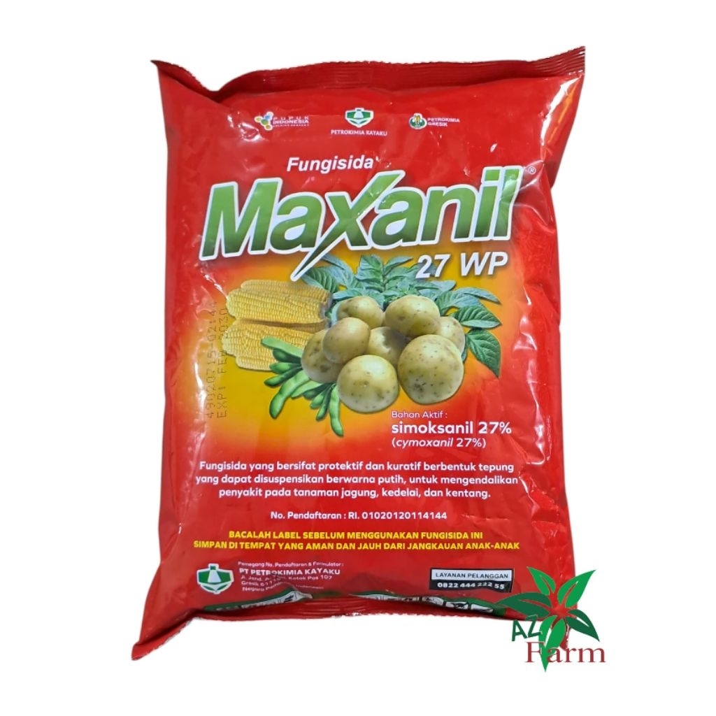 MAXANIL 400gr fungisida sistemik simoksanil 27wp