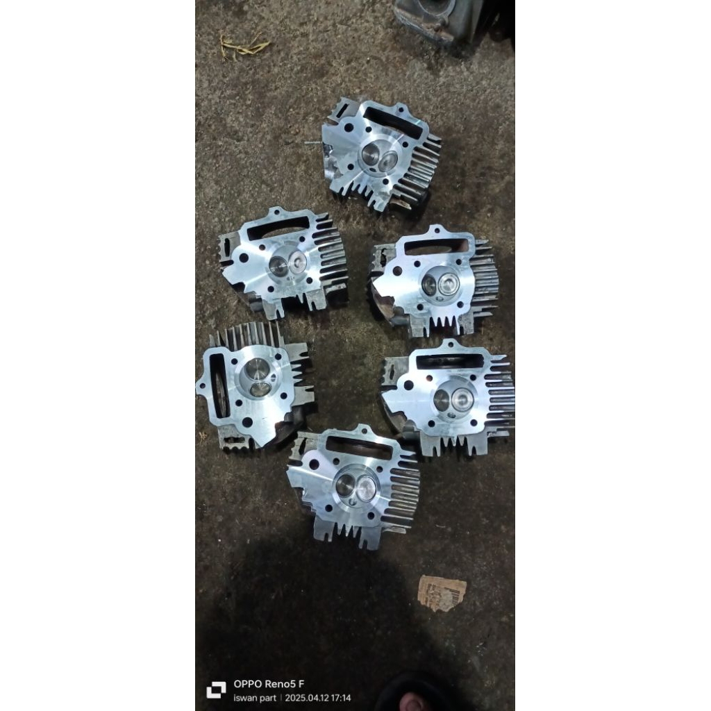 kop head Honda grand, prima, Star,win suprax old rubah klep 25/22 bless