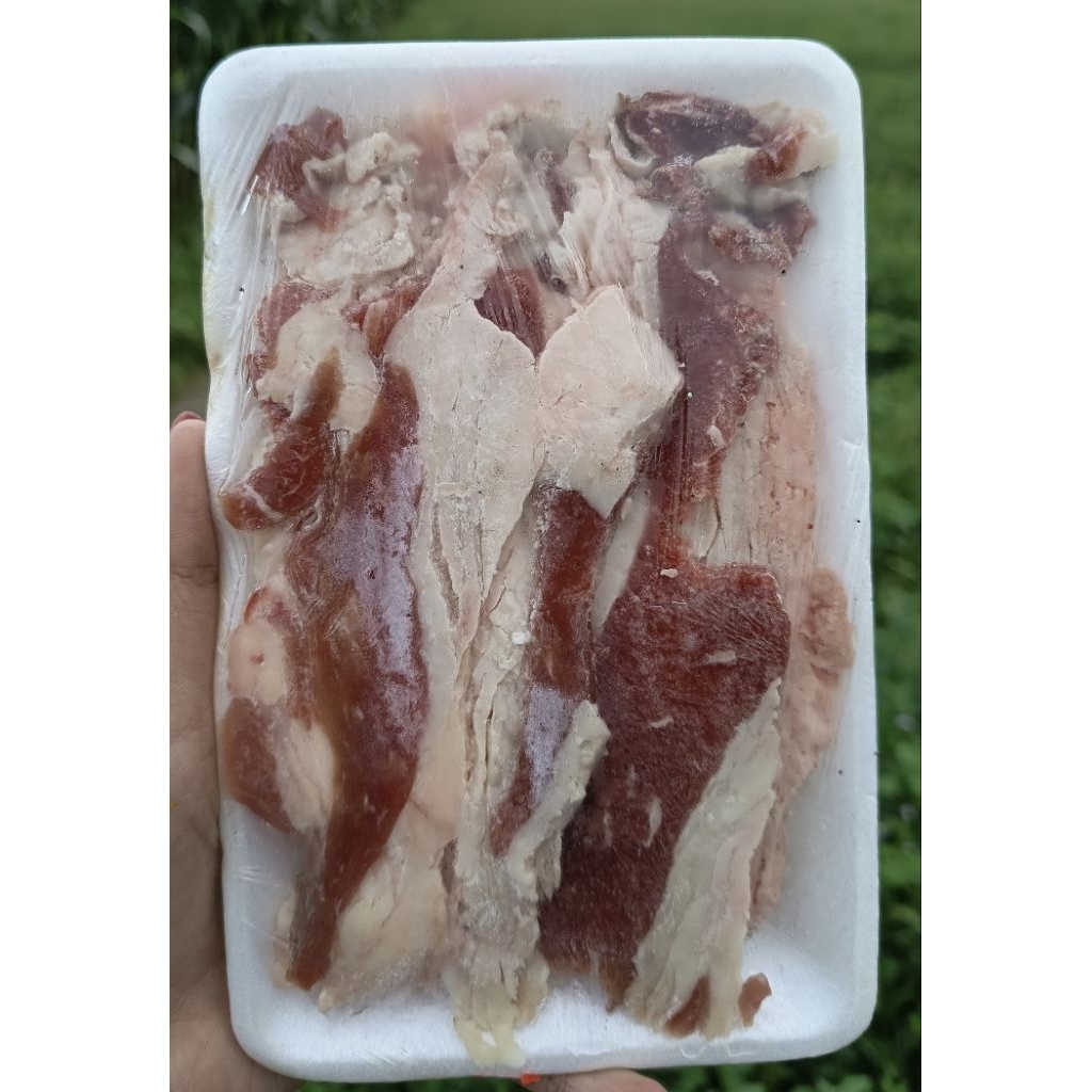 

(FROZEN) Beef Slice Daging Slice 200 Gram