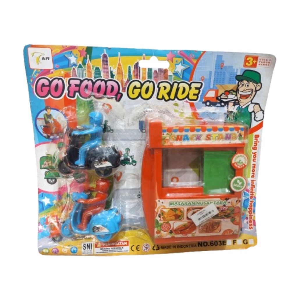 mainan anak Go Food Go Ride