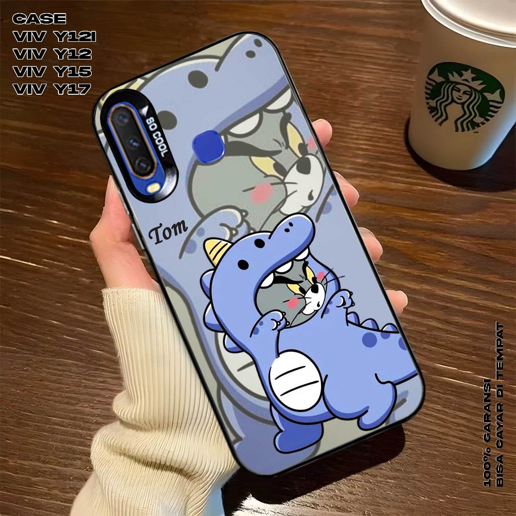 Case VIVO Y12 -Y12i - Y15 - Y17 - Casing Vivo Premium Matte Hard Casing - Case IMD - Case Hologram M