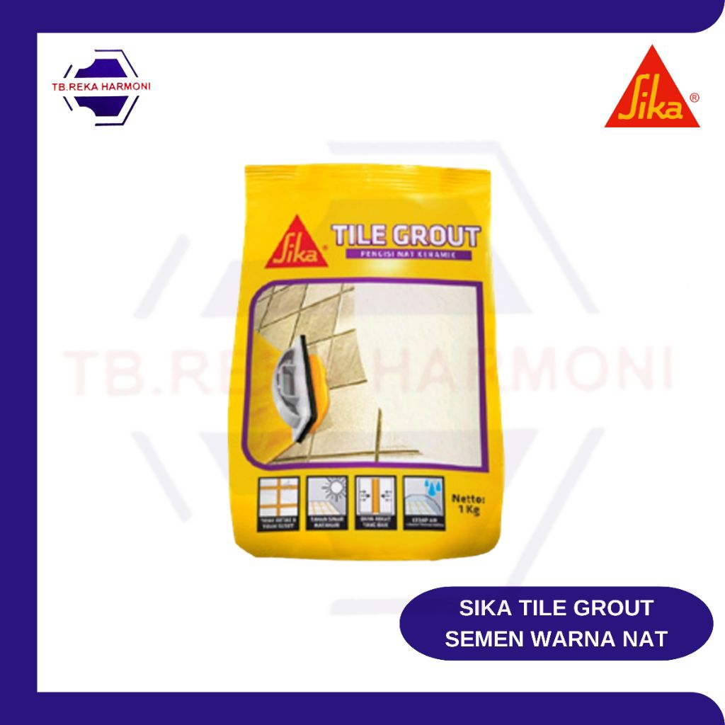 SEMEN WARNA PENGISI NAT LANTAI KERAMIK SIKA TILEGROUT 1 KG
