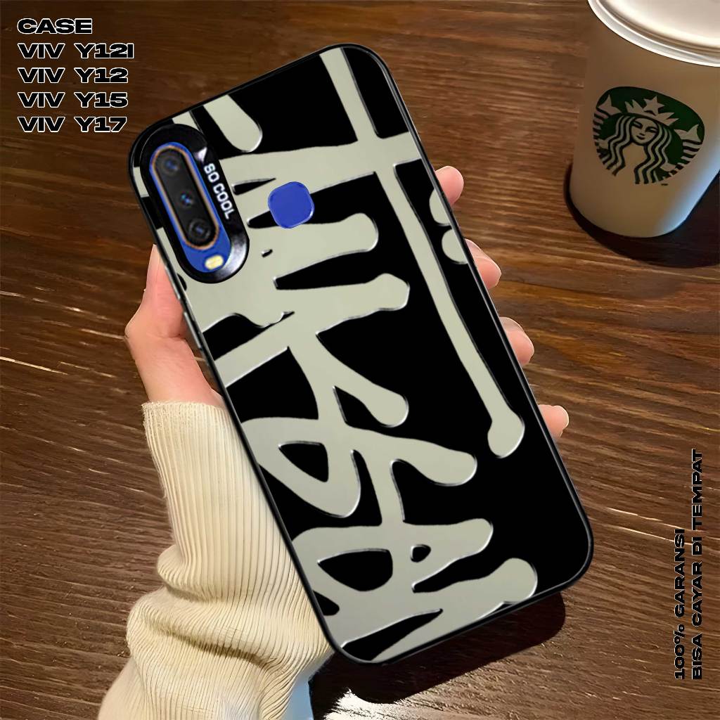 Case VIVO Y12 - Y12i - Y15 - Y17 - Casing Vivo Premium Matte Hard Casing - Case IMD - Case Hologram 