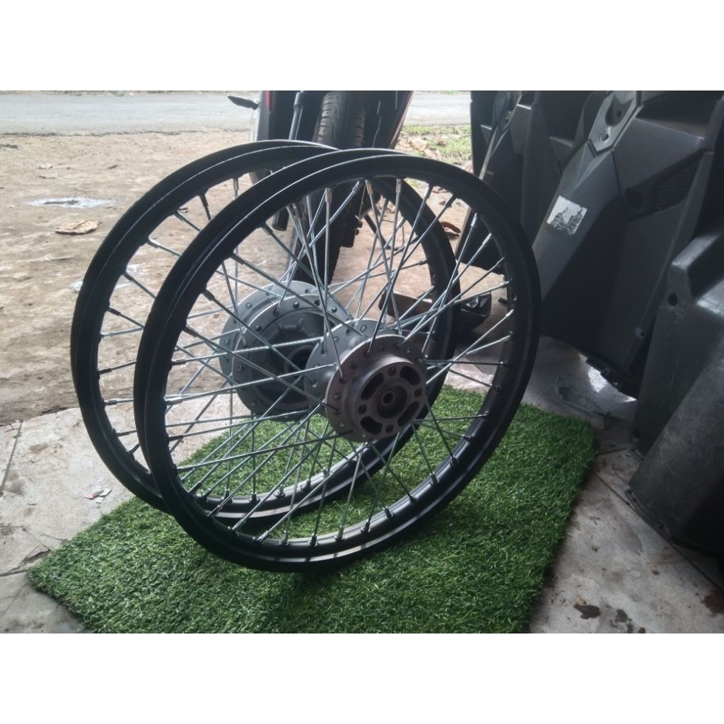 velg set depan belakang Suzuki smash pnp shogun