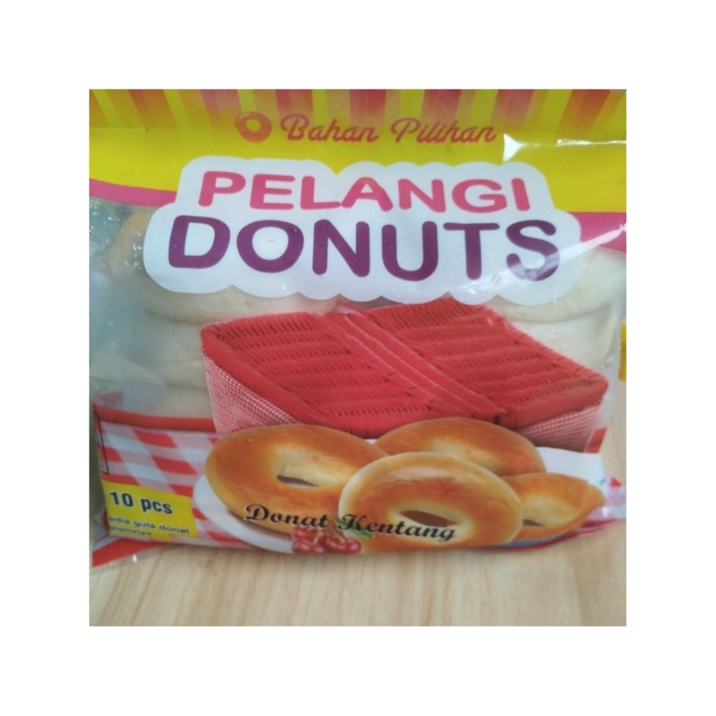 Donuts Pelangi | Donat Kentang
