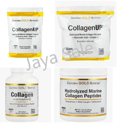 California Gold Nutrition Collagen Marine Sourced Collagen / California Gold Collagen Tablet