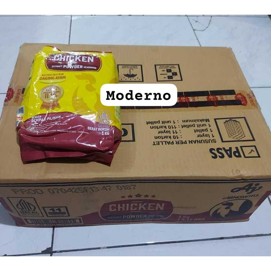 Ajinomoto chicken powder 1 kg perkarton isi 12 - Ajinomoto Extract chicken powder 1 kg