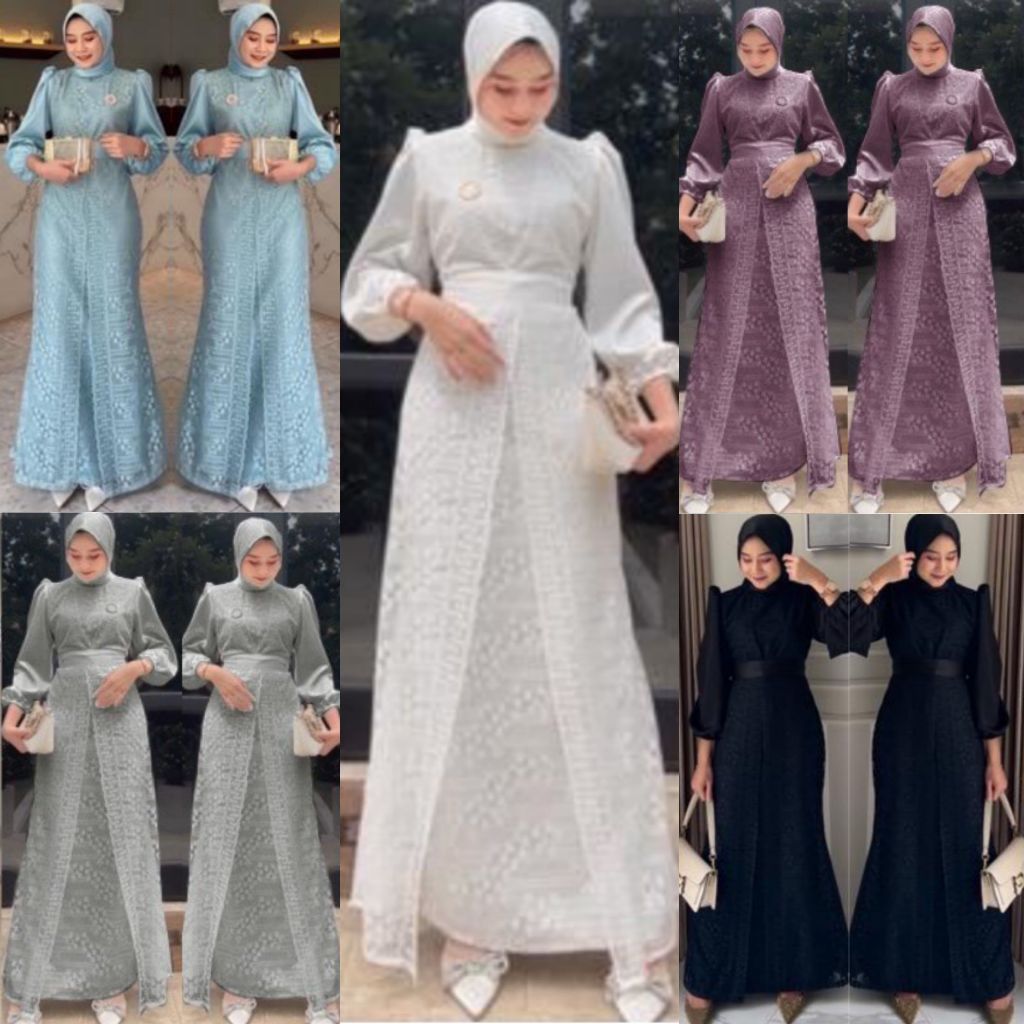 Gamis Malika Dress Pesta