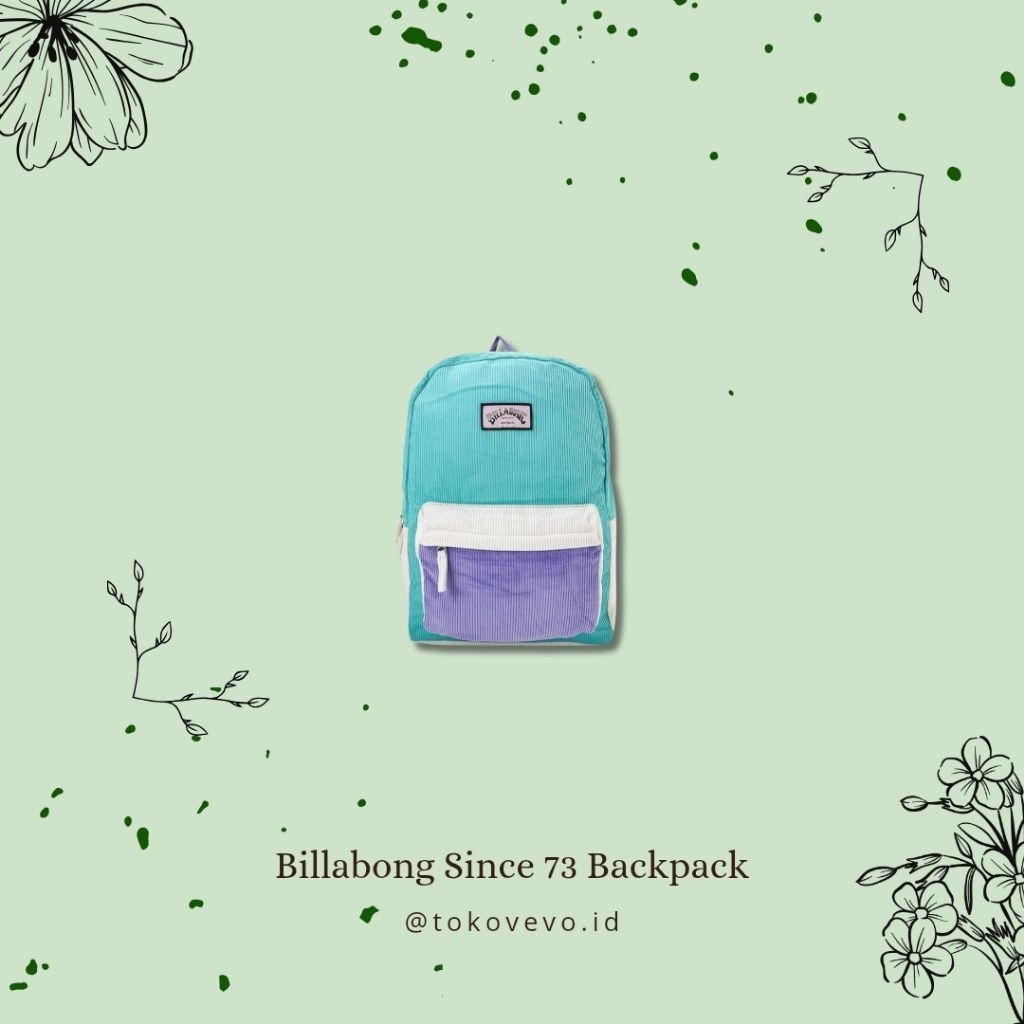 Tas Sekolah Billabong Since 73 Backpack | Ransel Original Bag