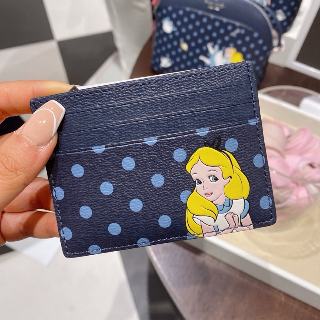 DOMPET KARTU CARD CASE KS DISNEY ALICE WONDERLAND CARD HOLDER WALLET