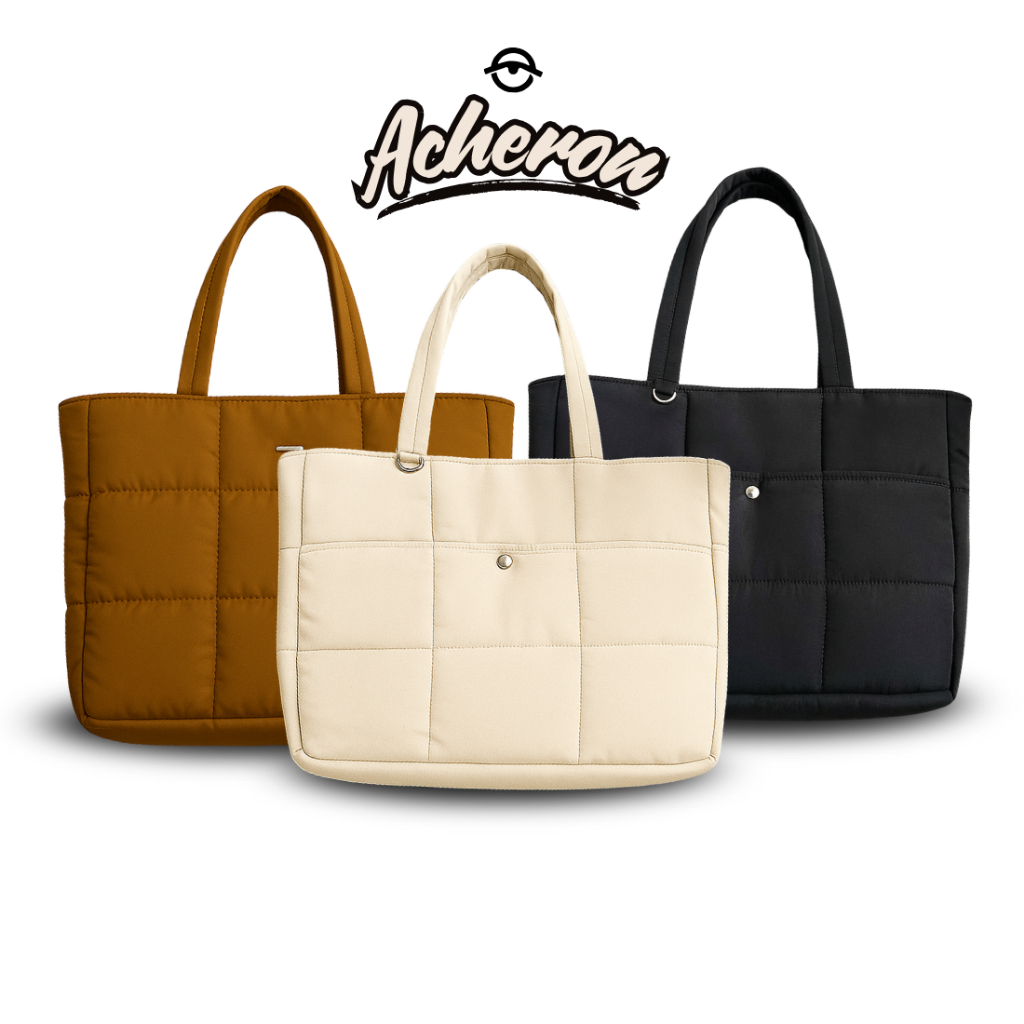 Acheron Totebag Tas Wanita Parasut Resistant Casual Untuk Totebag Kerja Totebag Kuliah Anti Air