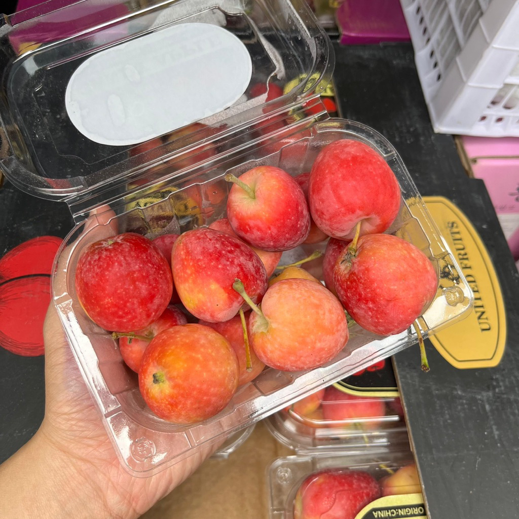 APEL CANDY STRAWBERRY APPLE CHERRY BUAH APEL STROBERI MANIS BERRY
