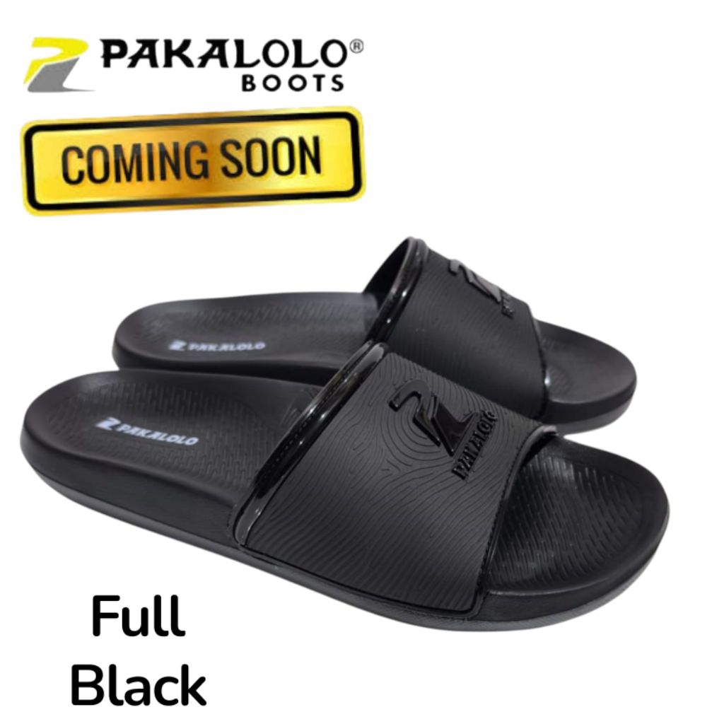 Sandal Sport Pria Pakalolo Flash Hitam Nyaman, Ringan, Mudah Dibersihkan