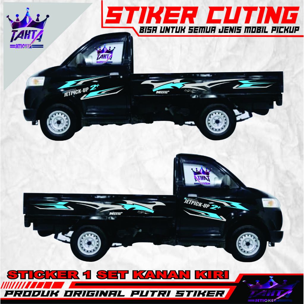 Stiker Cutting Mobil Pickup Apv Stiker APV SPORT Stiker Pick Up Suzuki Apv