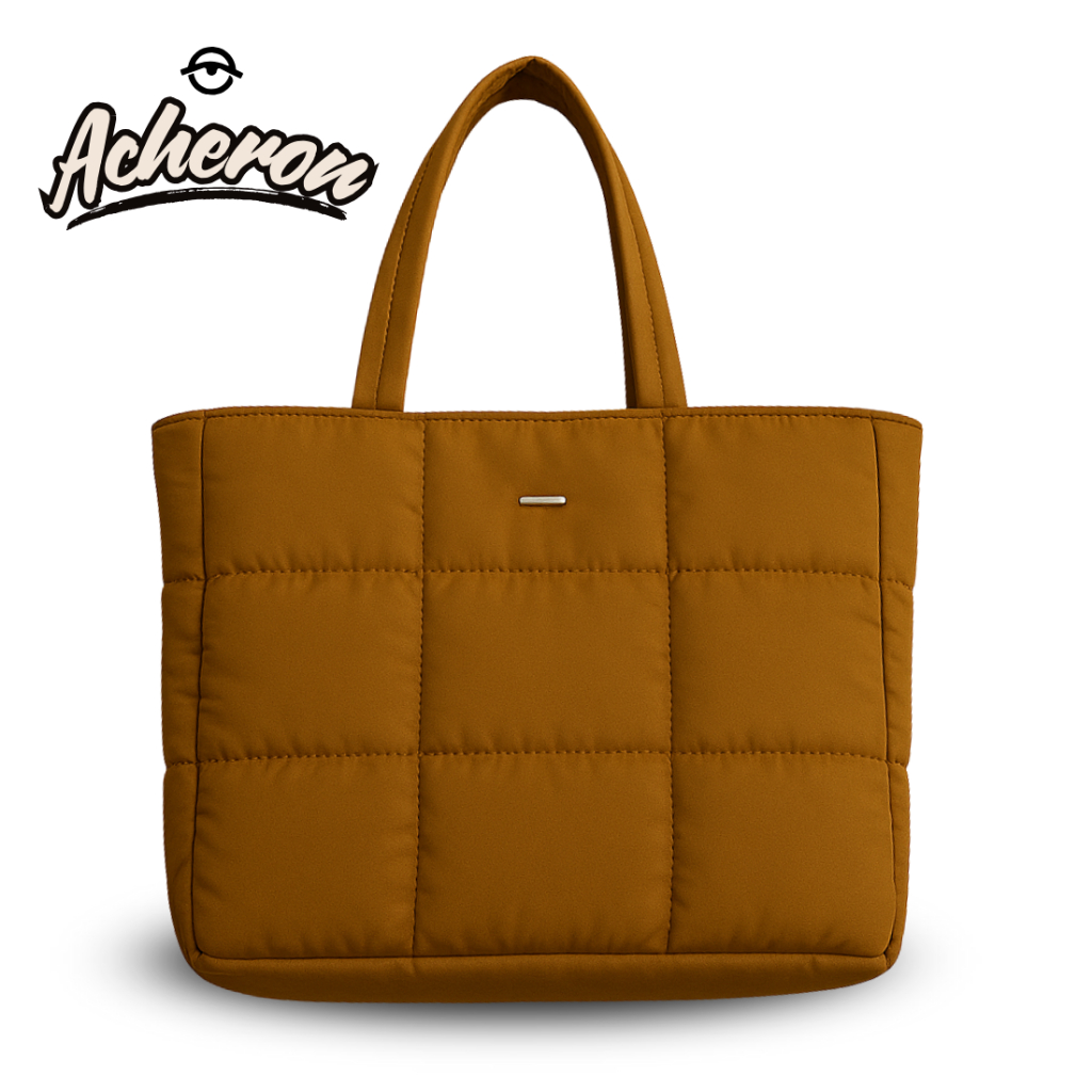 Acheron Totebag Tas Wanita Parasut Cokelat Resistant Casual Untuk Totebag Kerja Totebag Kuliah Anti 