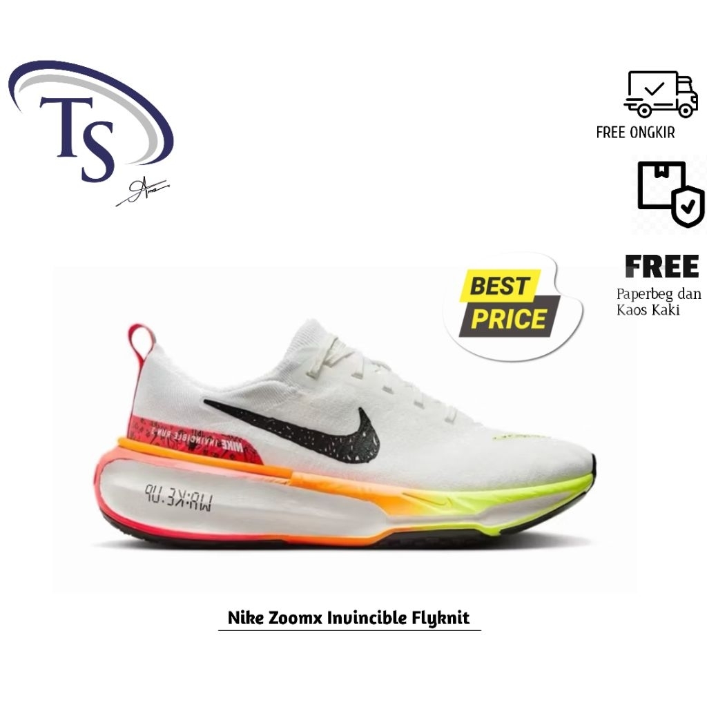 Nike Zoomx Invincible Flyknit Run 3 Wake Up Bright Crimson