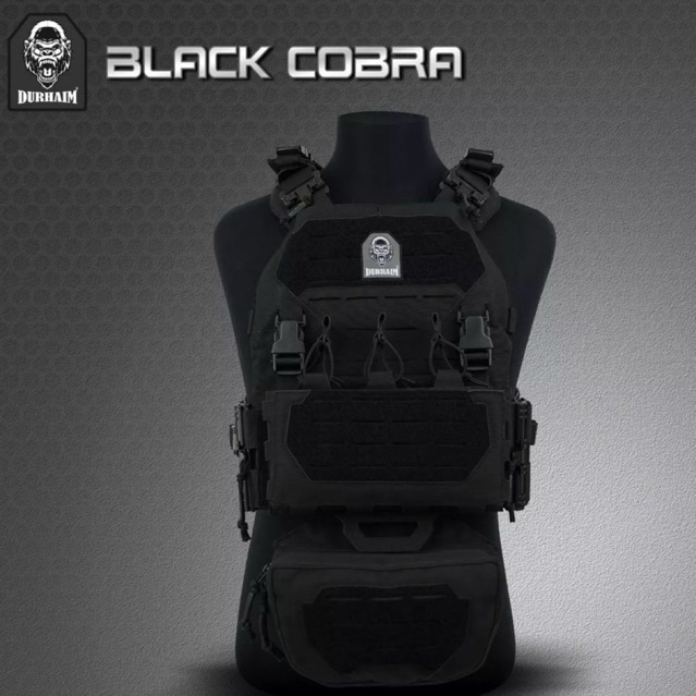 DURHAIM - BODYVEST BLACK COBRA