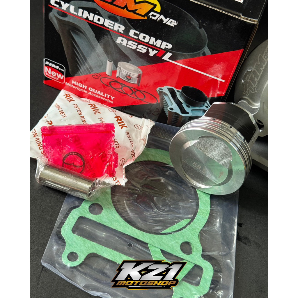 Cylinder Mio 58.5 Boring Mio 58.5 HM1 Blok Seher Mio 58.5