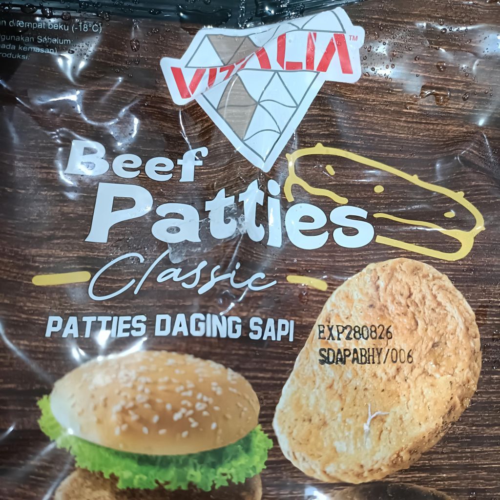 

Vitalia Beef Patties Clasic 240gr