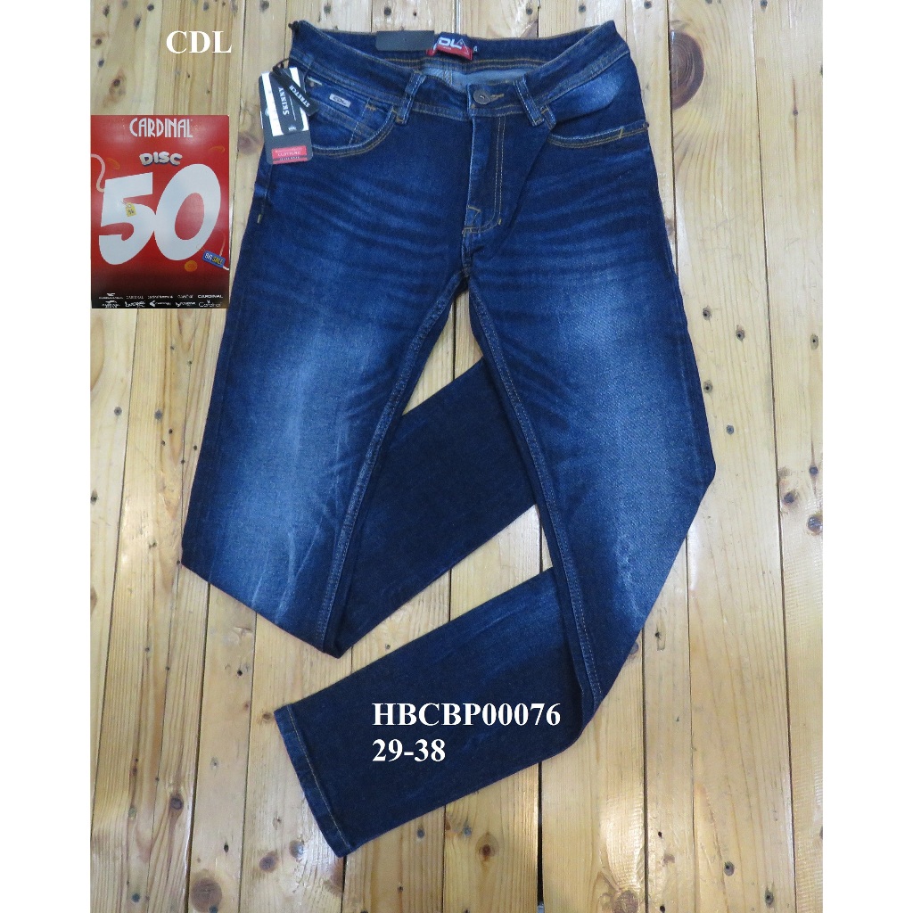 DISCOUNT 50% CELANA JEANS/DENIM  SKINNYFIT PRIA BRAND ORI MEREK CDL ART: HBCBP00076 PRICE Rp.662.900