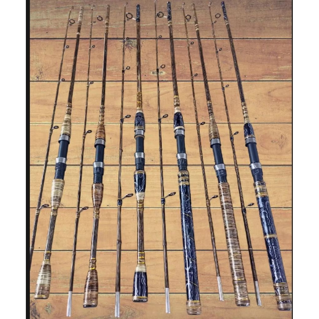 joran pancing waregu sambung dua ikan mas Galatama lele dan galapung