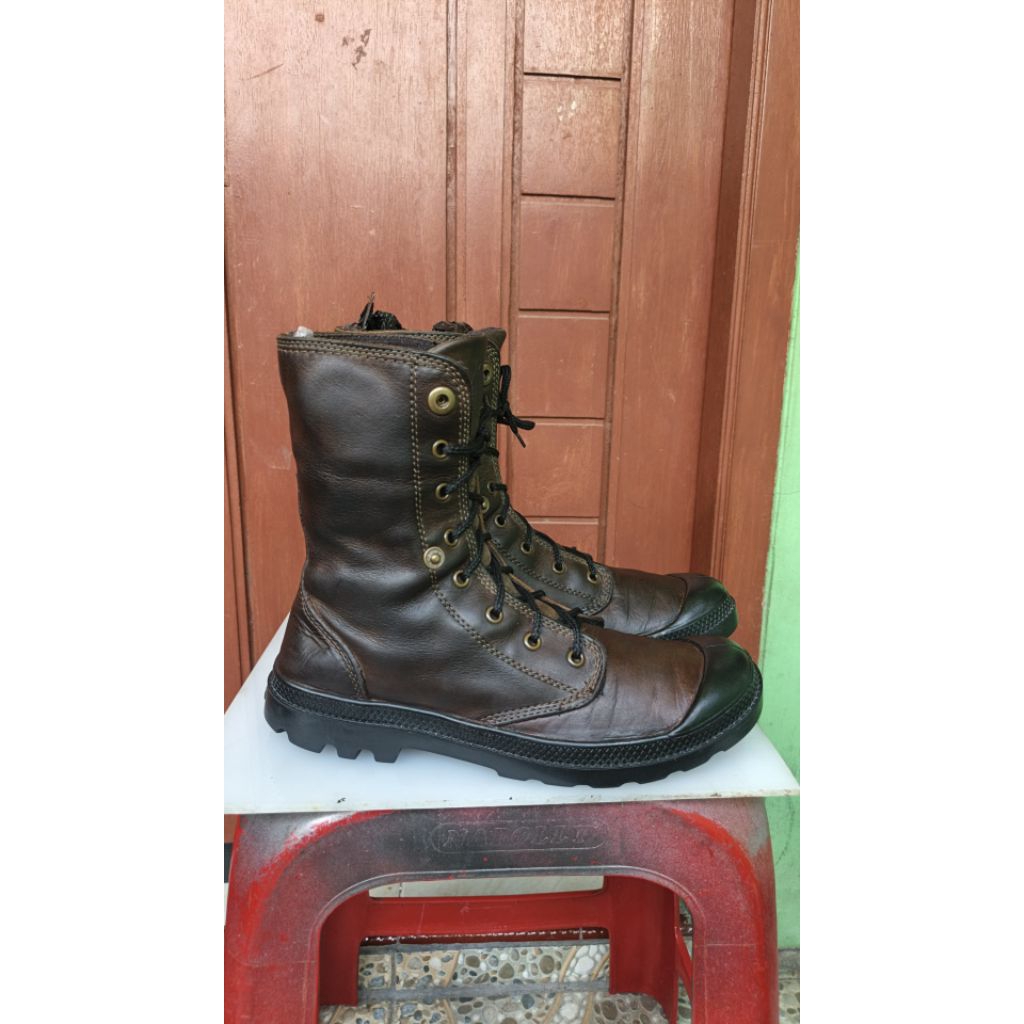 sepatu boots high PALADIUM Size 42/26,5