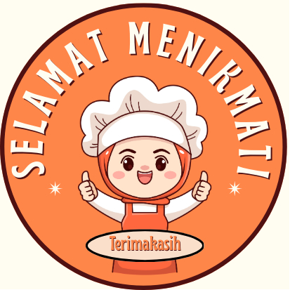 

Stiker Label Makanan Selamat Menikmati/ Terimakasih Glossy