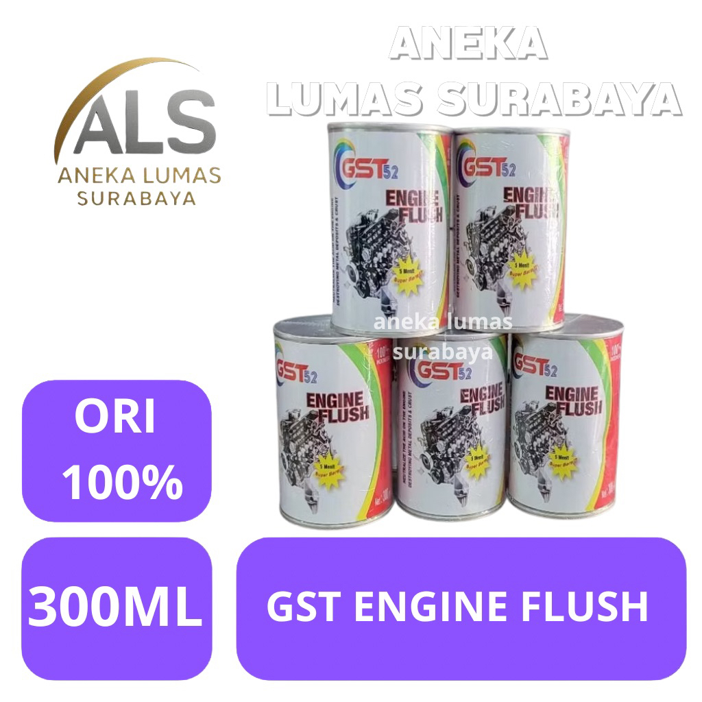GST Engine Flus / Pembersih Kerak Mesin / Engine Flush Gasoline / Engine Flush Diesel 300ml