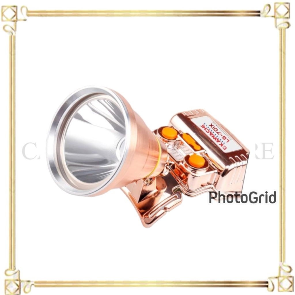 SENTER KEPALA KAWACHI 70WATT / SUPER LED TERANG / LG 701X