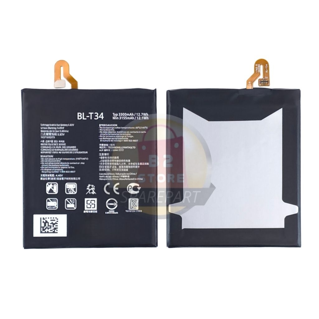 BATERAI BL-T34 FOR LG V30 / V30S THINQ BATTERY ORIGINAL QUALITY