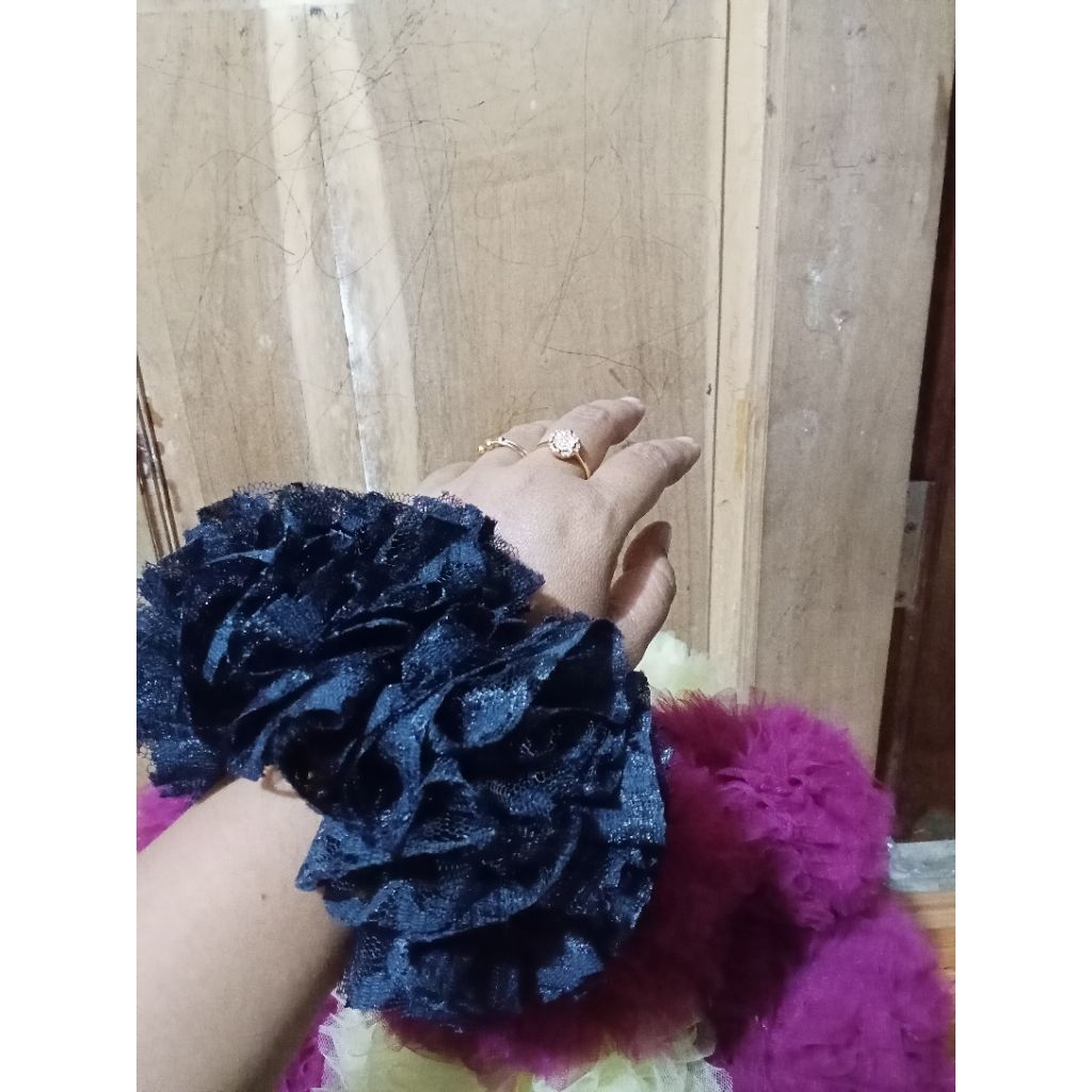 scrunchie cepol burkat ikat rambut,cepolan,sanggul hijab,