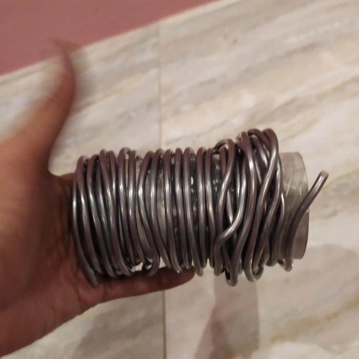 timah lidi 4,3 mm / wire tinol timah kiloan bahan slug