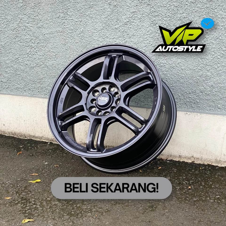 VELG MODEL RPF RING 17 TAMPILAN SPORTY HSR AERI RING 17 COCOK UNTUK INNOVA IRIDIUM GREY TERMURAH