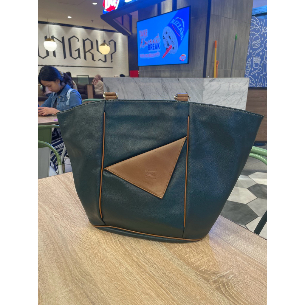 preloved totebag kulit asli