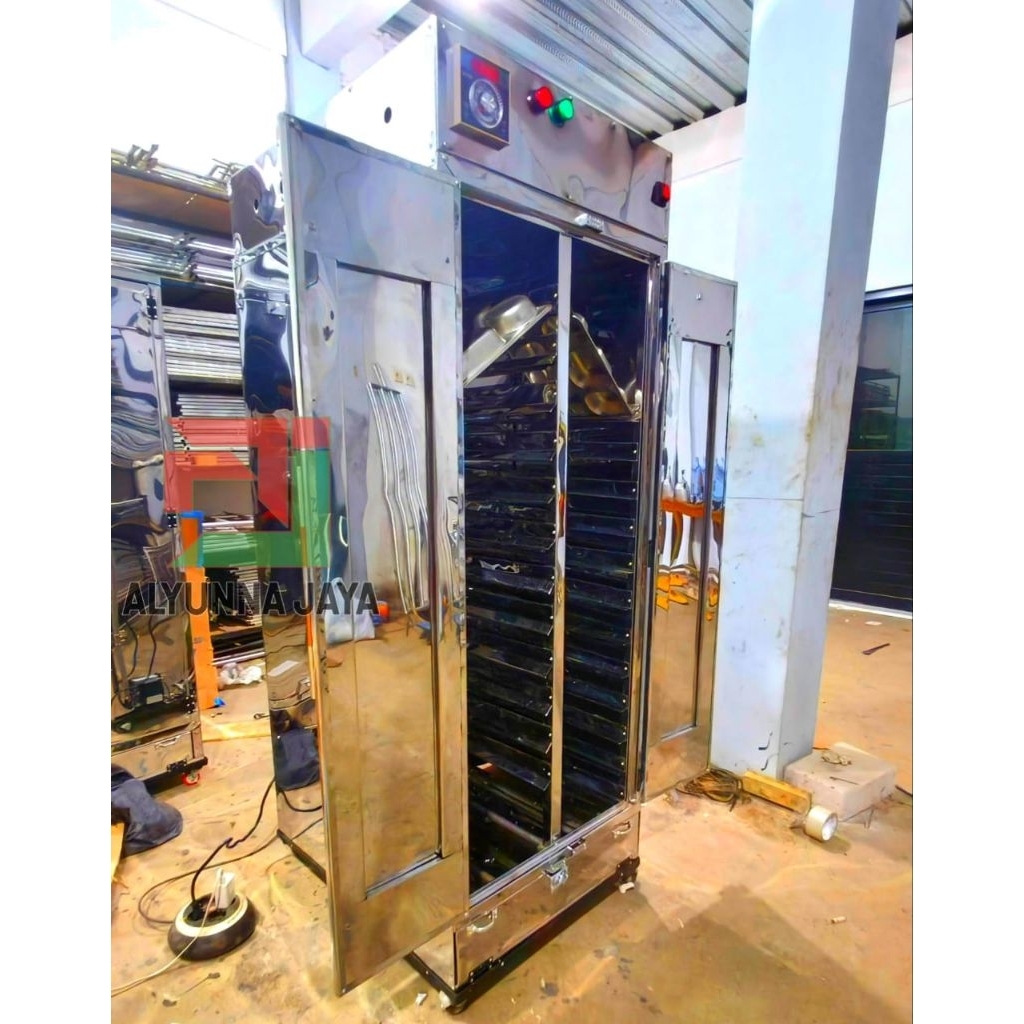 Oven Pengering Foodtray Kapasitas 72 Tray - Full Stainless Steel | Khusus Ompreng | Untuk Program MB