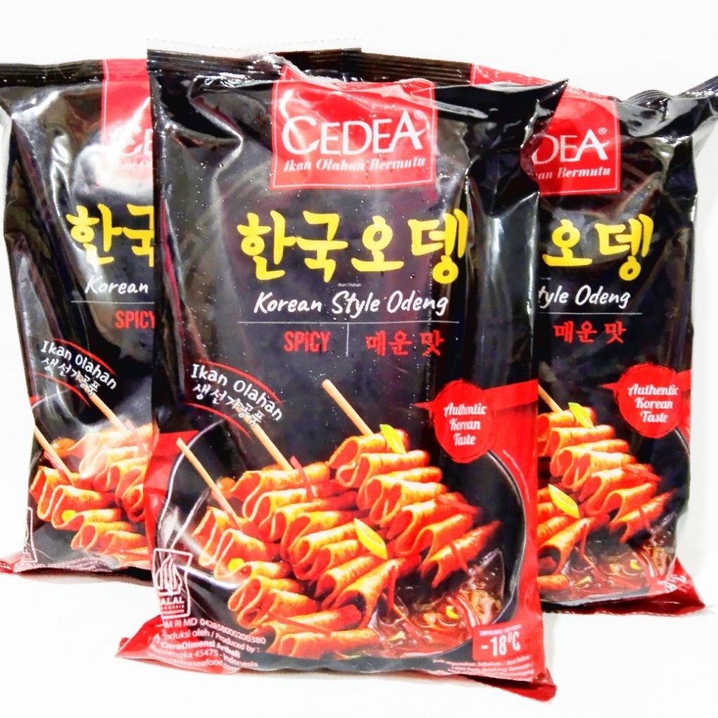 

Cedea Korean Odeng Spicy 480gr