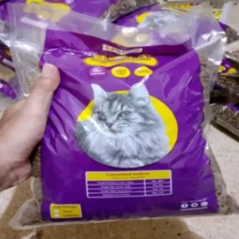 Bolt 800gr pakan kucing pur meong cat ikan tuna